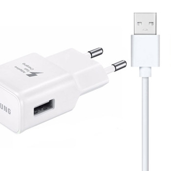 شارژر و کابل تایپ سی اصلی سامسونگ Samsung Fast Charging With Type-C Cable 15W